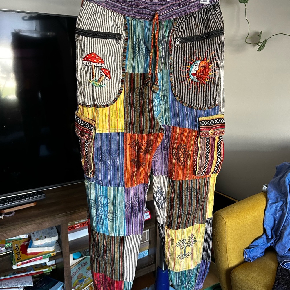 Rising International Multicolor Patchwork Women’s… - image 1